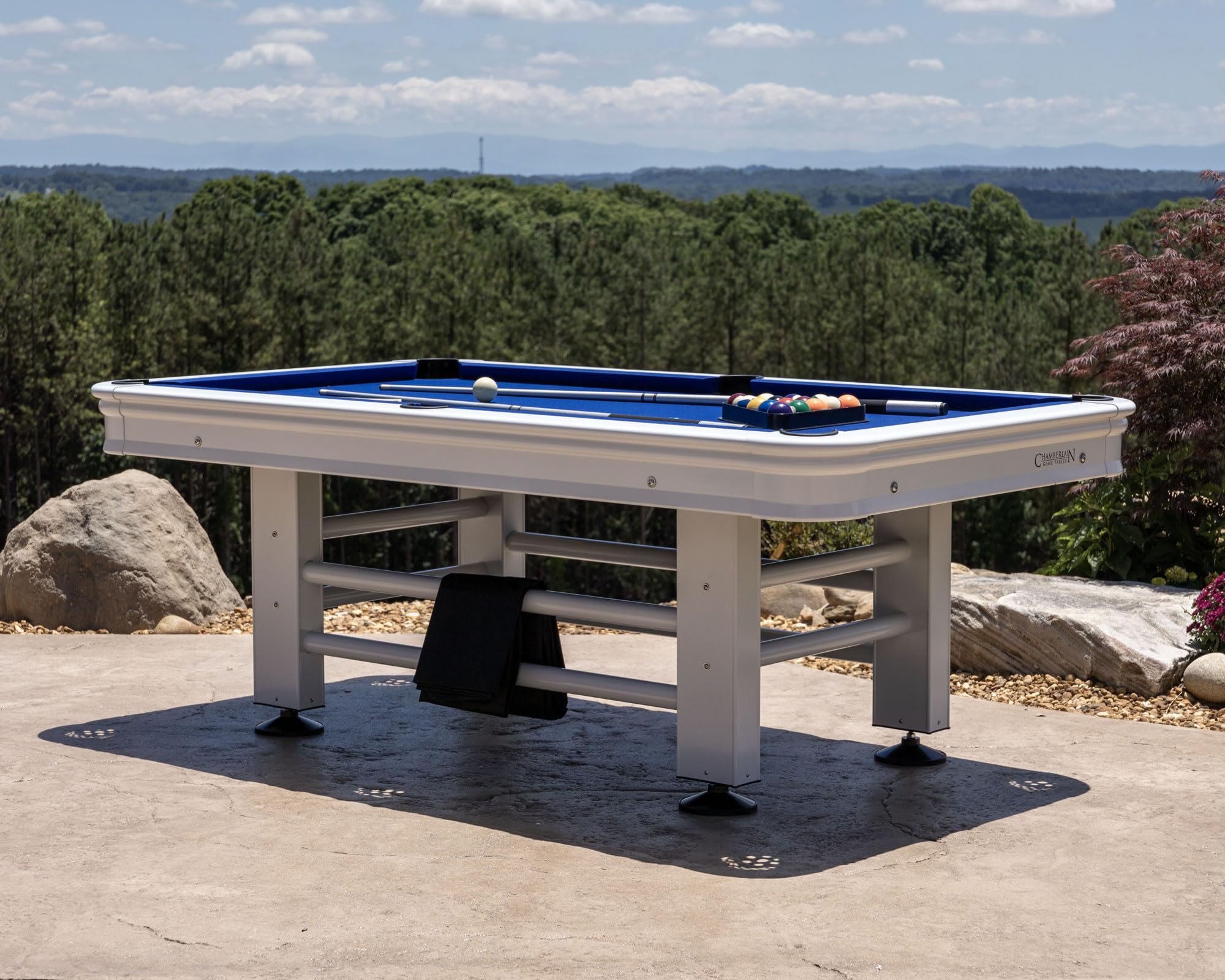 Malibu Nights 7 Ft Outdoor Pool Table