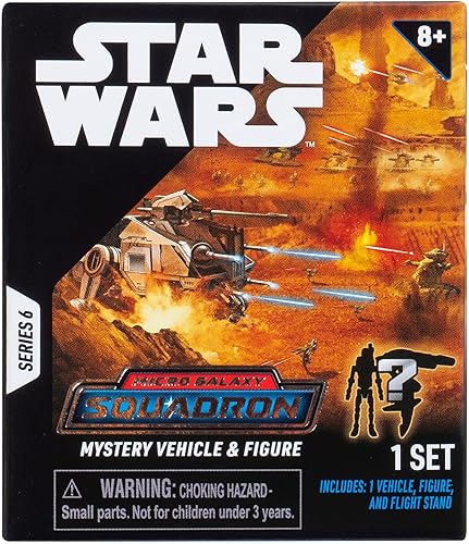 Miniatura 43 de Star Wars Micro Galaxy Squadron Jedi Starfighter (Yoda) Paquete misterioso – Vehículo de clase de armadura ligera de 3 pulgadas y vehículo de clase