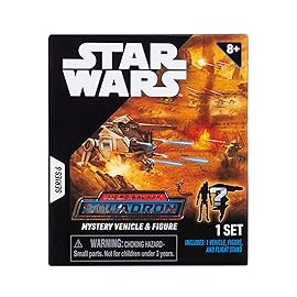 Star Wars Micro Galaxy Squadron Lt. Callahans E-wing Mystery Bundle - 5-Inch and 2.5-Inch Vehicles with Accessories (Amazon Exclusive)