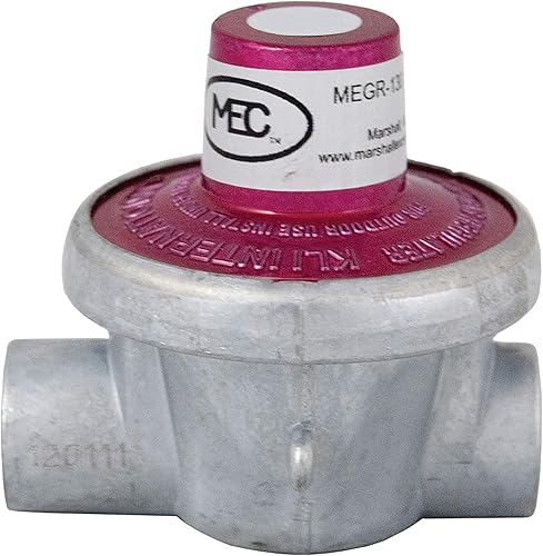 AP Products Marshall Excelsior (MEGR-130-30 Regulador fijo de gas LP compacto de alta presión