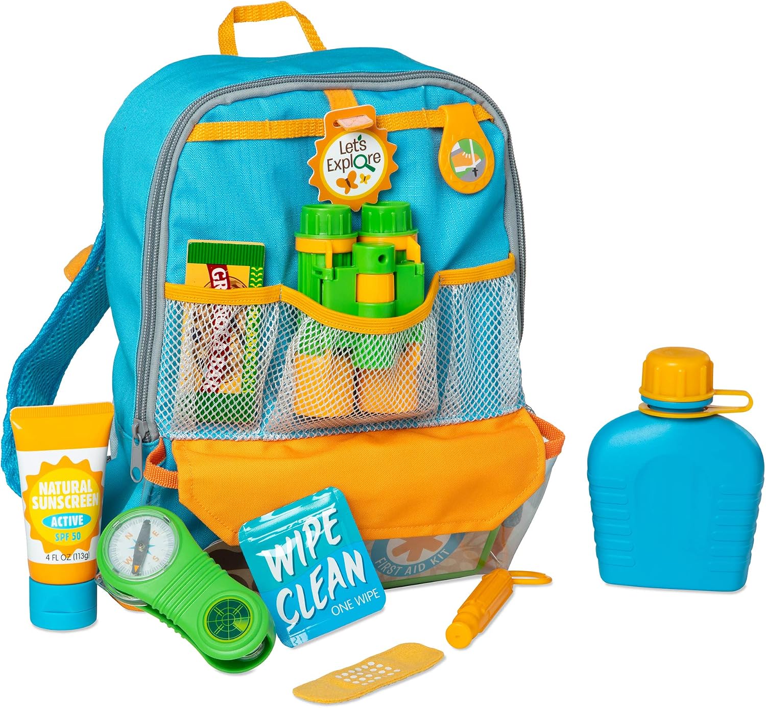 Melissa & Doug 40801 Let's Explore Hiking PlaySet, Multi-colou, 40.64 x 31.12 x 8.89 cm - Image 3