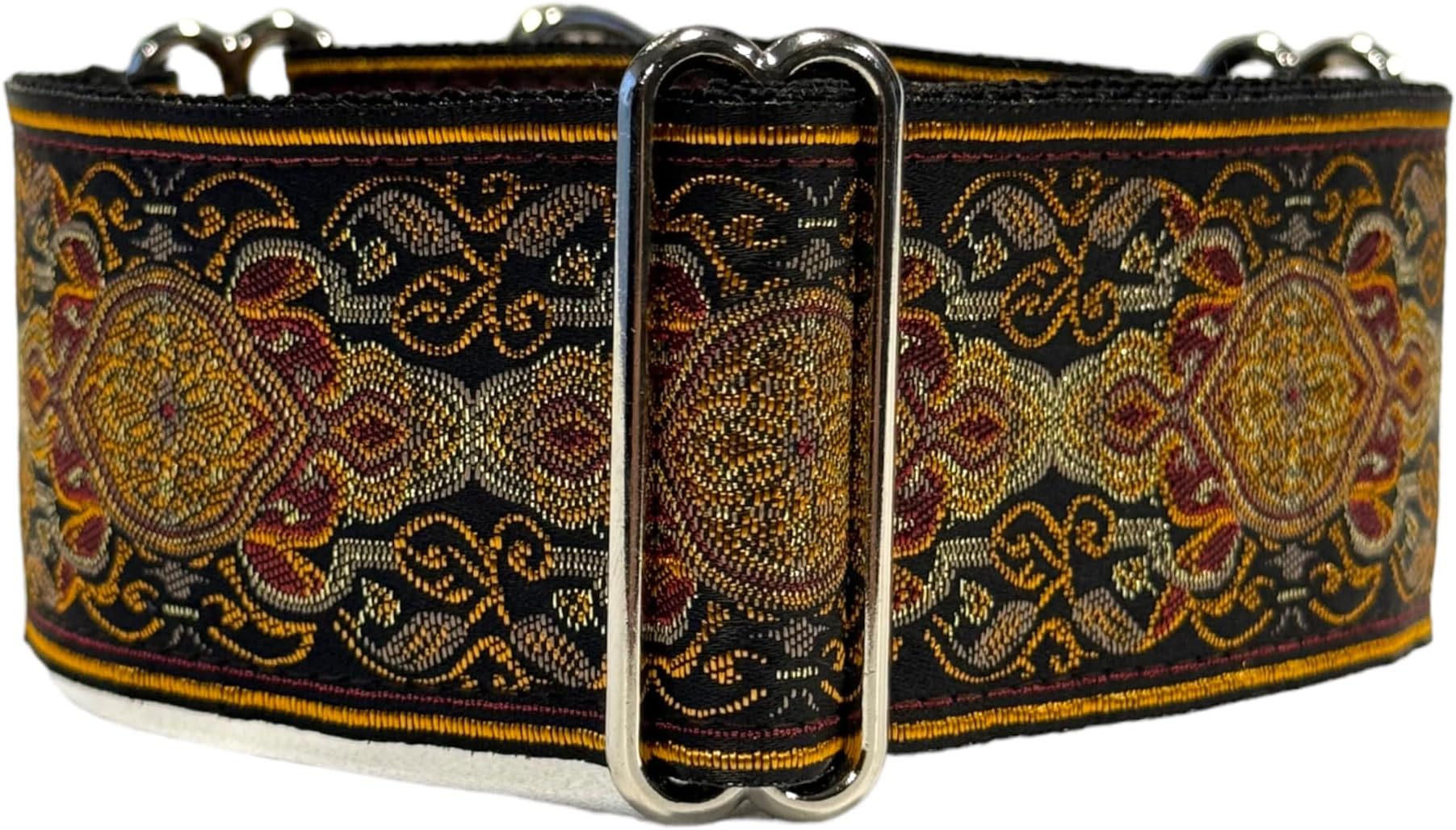 Martingale Dog Collar for Greyhound Saluki Whippet and Other Breeds with Similar Neck 2" Wide (11"-14")