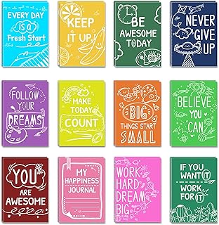 24 Packs - Gifts in Bulk Mini Inspirational Notebooks for Kids Party Fav...