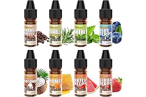 LipGloss Flavor: 8 pc Candy Flavoring Oil for Lip Gloss, Baking, Cooking