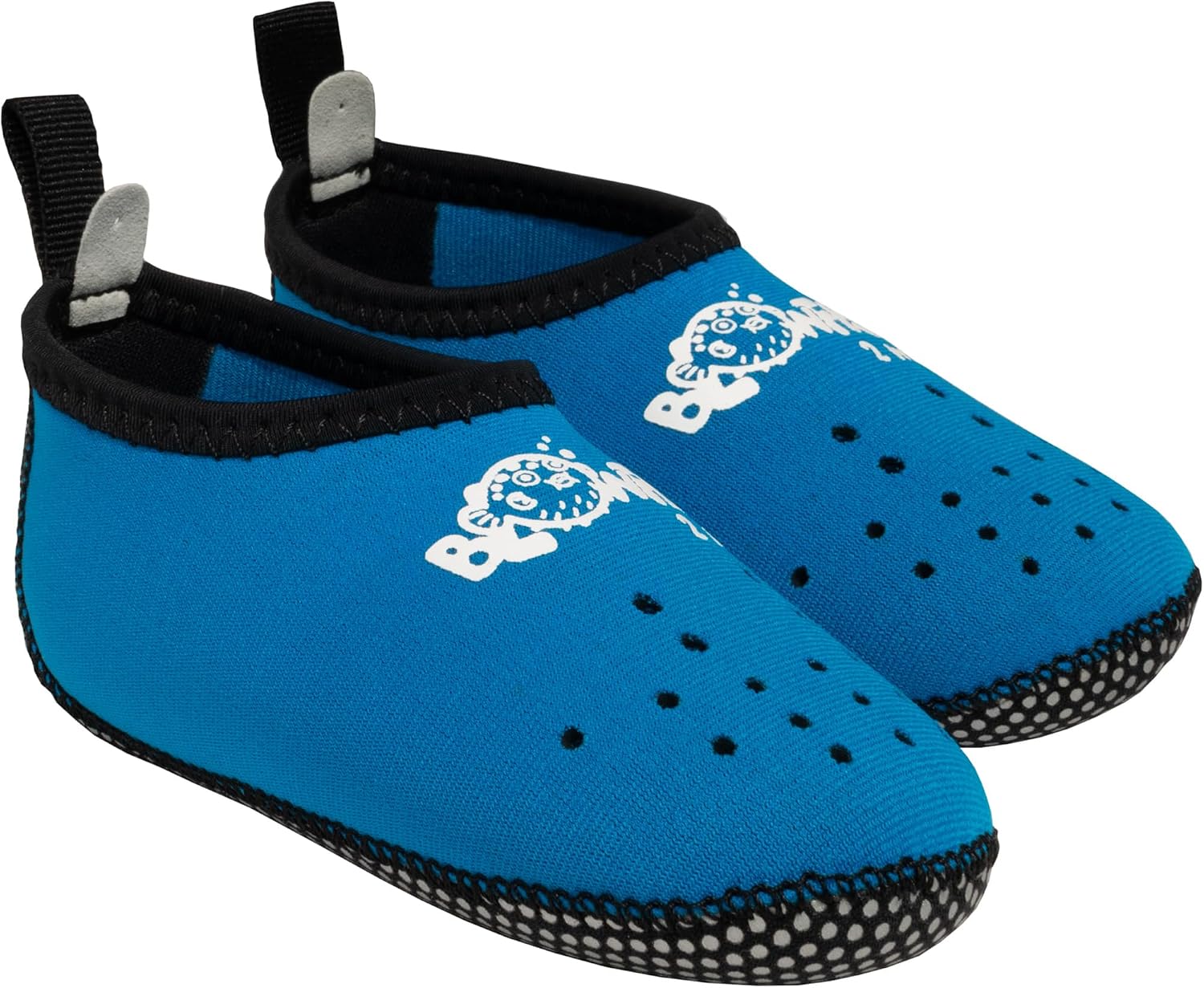 Cressi Neoprene Water Socks for Toddlers and Babies- Comfortable, Anti-Slip, Durable - Ideal with Fins - Blowfish