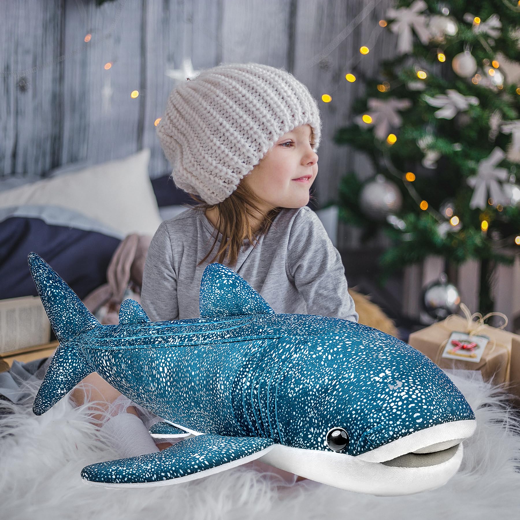 Onwomania - Asino Grigio in Piedi Portachiavi - Portafortuna in Peluche Ideale Come Regalo ad es. per la Migliore Amica, la Migliore Amica, la Mamma - per Uomini, Donne e Bambini