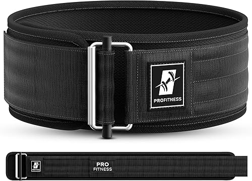 Miniatura 16 de Cinturón de levantamiento de pesas para hombres y mujeres, cinturón de levantamiento de pesas con bloqueo automático de 4 pulgadas de ancho para