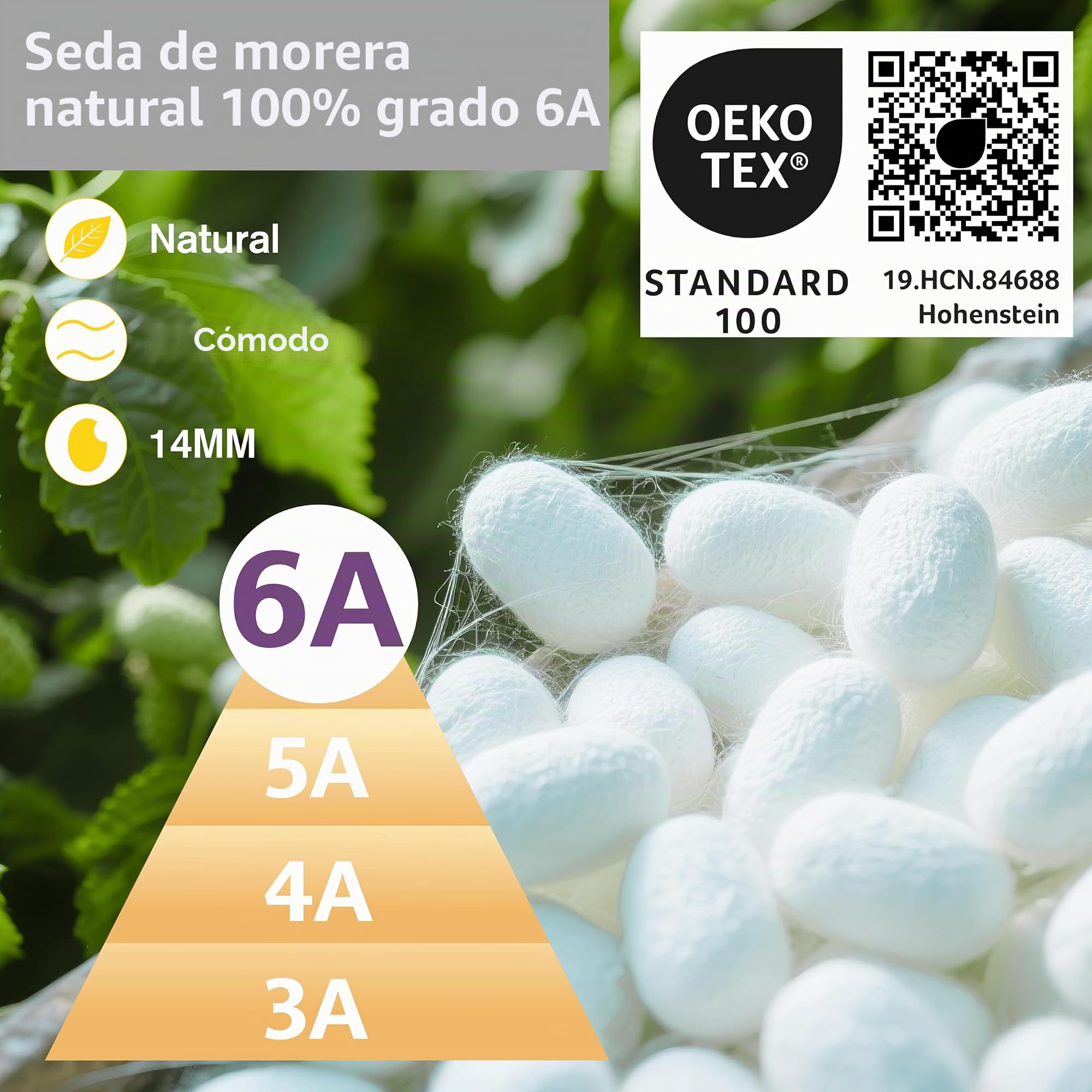 townssilk Pañuelo de seda 100% seda de morera para mujer, 90 x 90 cm, certificado Öko-Tex, lujoso y sedoso liso, pañuelo para el cuello, accesorio de moda cuadrado