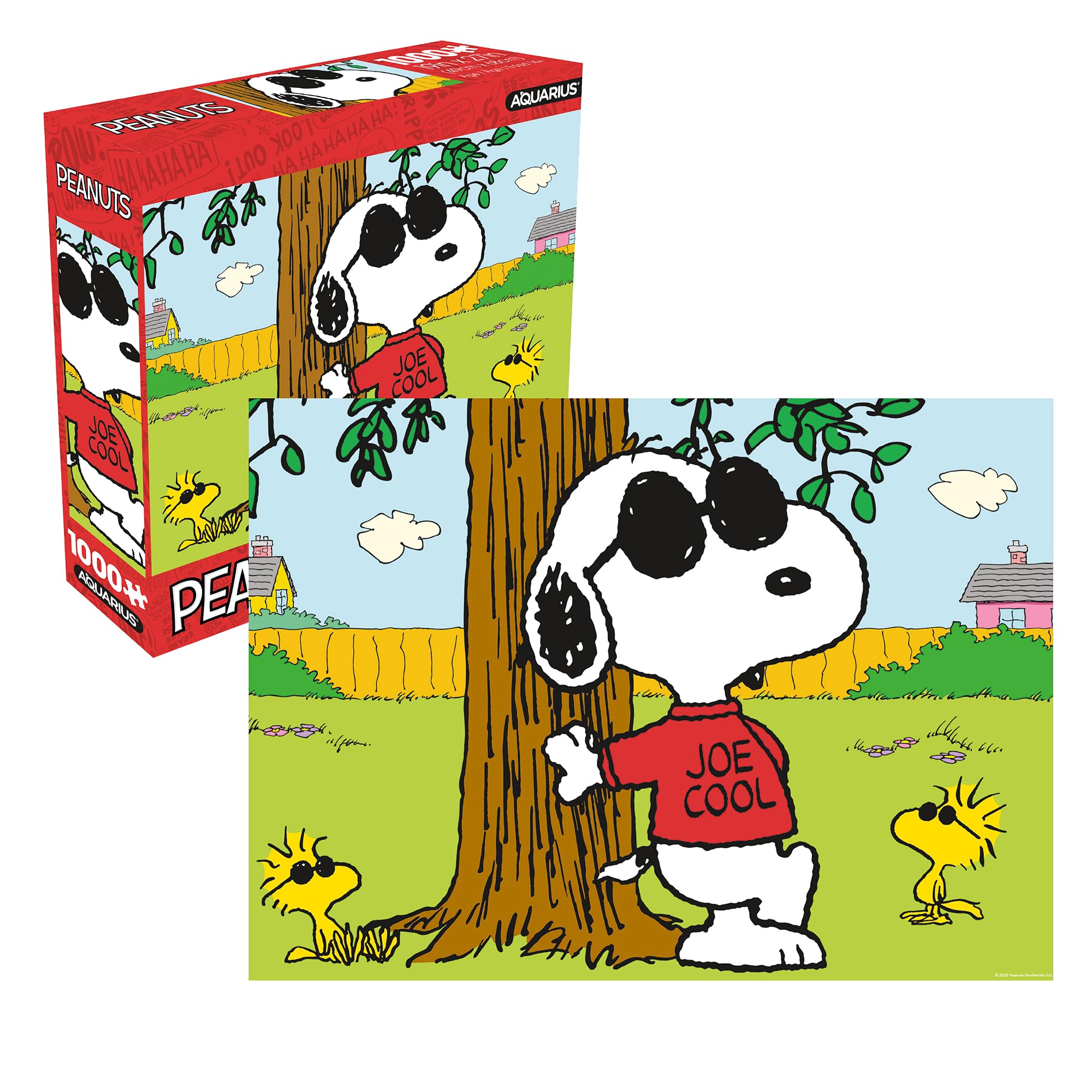 Peanuts Joe Cool Charles Schulz Nostalgia 1000 Piece Jigsaw Puzzle