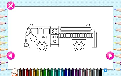 Coloring Games For Kids - Toddlers Colouring Pages