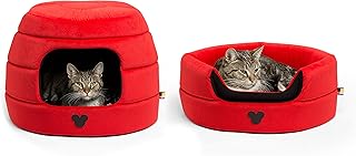 Disney Mickey Mouse 2 en 1 Nid d'abeille en Refuge Panier Mickey Bobble (Lit pour Chien/Chat Lit)