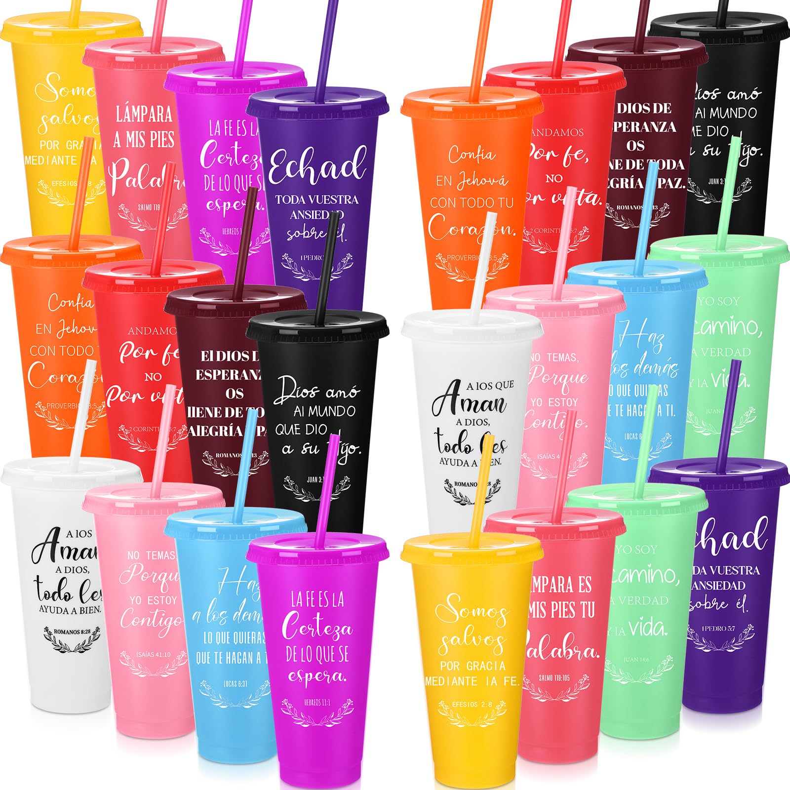 Funnymoom Bible Verse Tumbler Set