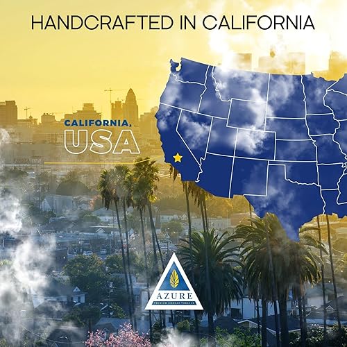 Miniatura 6 de Azure Hoja de té de alta calidad, mezcla de hierbas sabor a cachimba  Sin tabaco de narguile y nicotina  3.53 onzas  bolsa resellable con sabor a