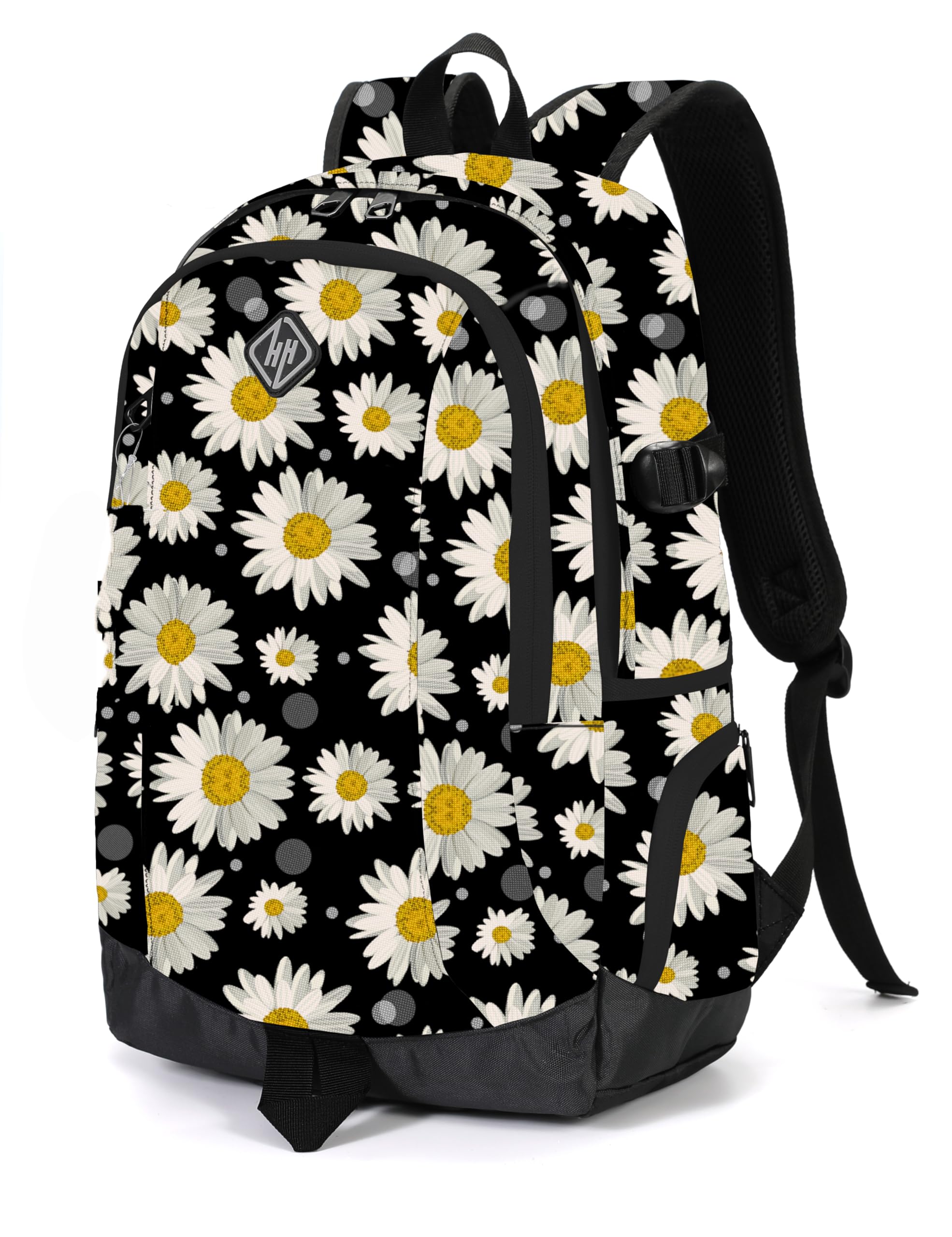 rickyh style School Backpack Travel Bag for Men & Women Lightweight College Back Pack with Laptop Compartmen