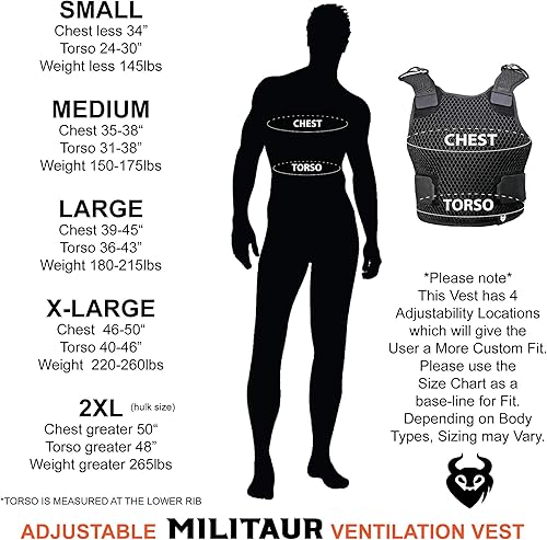 Miniatura 6 de Chaleco de ventilación ajustable ayuda a aumentar el flujo de aire debajo del equipo táctico