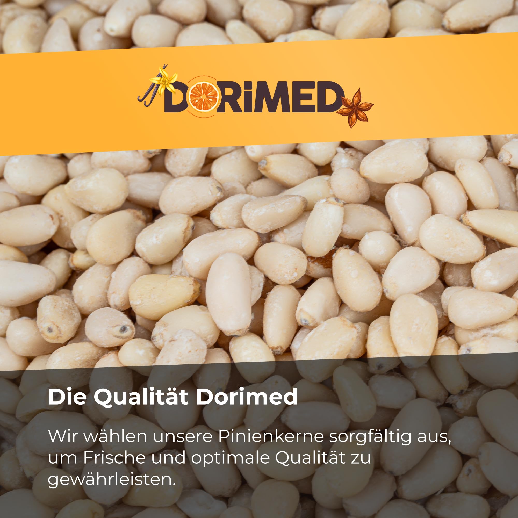 Pinienkerne 1 kg | Geschälte Pinienkerne | Rohe Pinienkerne | Trockenfrüchte 100% natürlichen Ursprungs | glutenfrei | ohne Konservierungsstoff | GMO-frei I sibirisch Pinienkerne I ideal für Rezepte