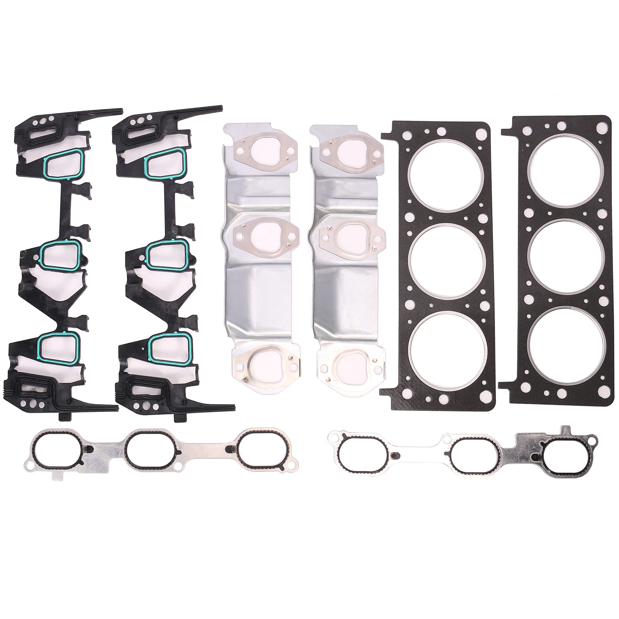 TRQ Juego De Tornillos Y Juntas De Culata De Motor Para Chevrolet Equinox Pontiac Torrent V6 3.4L