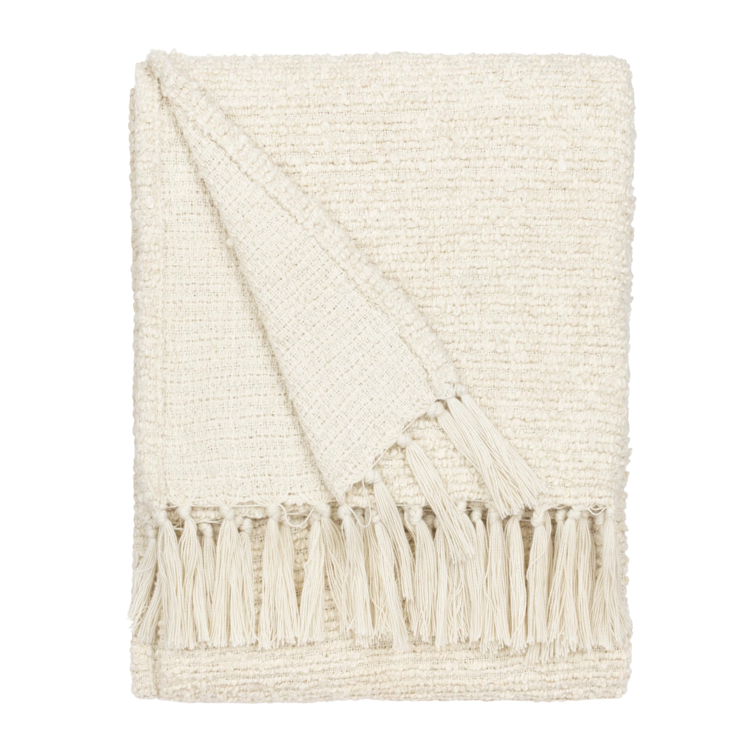 Yard Candar Throw- 130X170Cm- Black