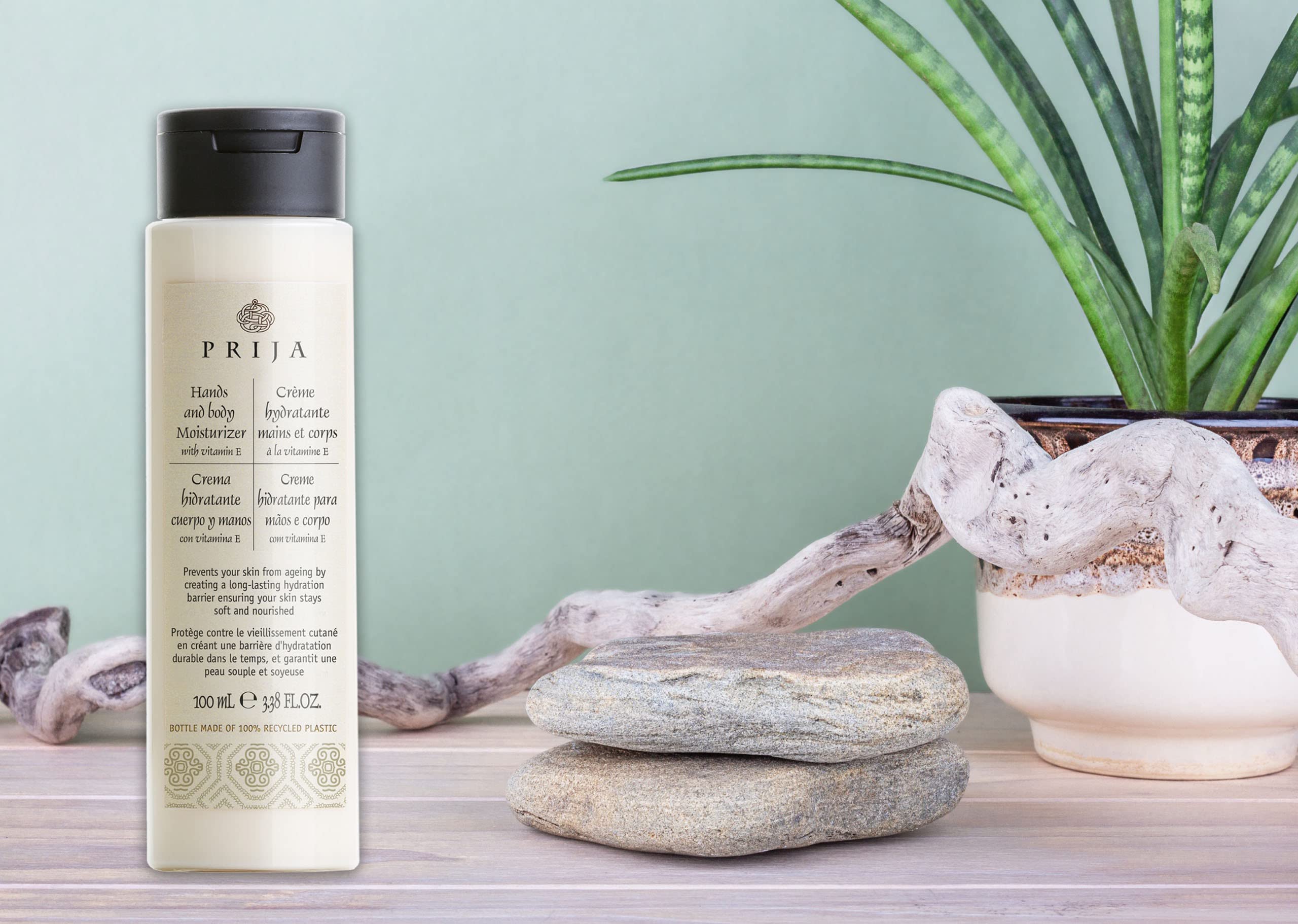 PRIJA Crema idratante per mani e corpo con vitamina E, 5 l