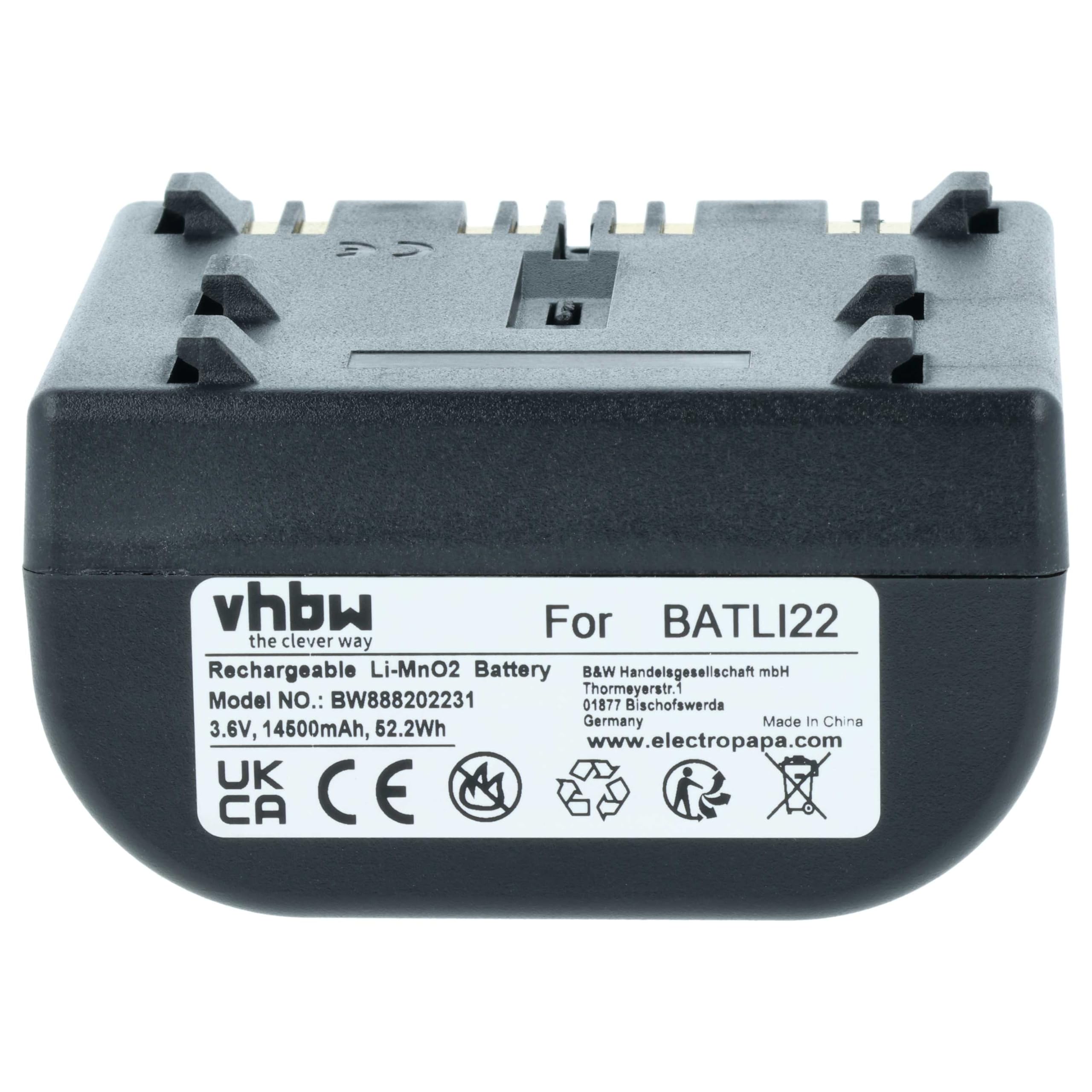 vhbw Pile Compatible avec Daitem D22 SH425AX