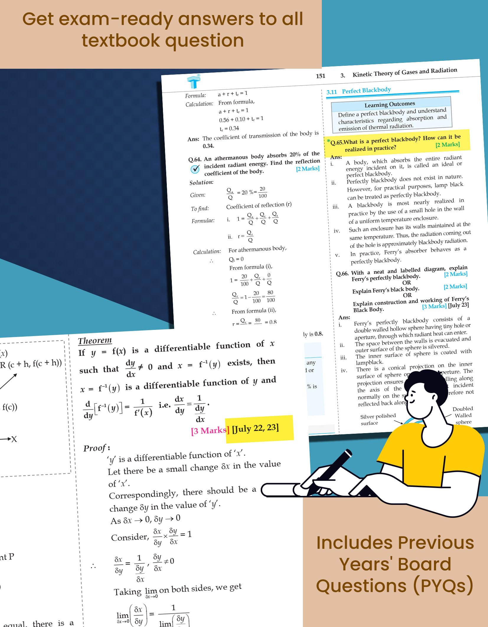 Std 12 Physics, Chemistry & Biology Books | SYJC Science | HSC Maharashtra State Board | Based on Std XII New Syllabus | Perfect Notes | Set of 6 1