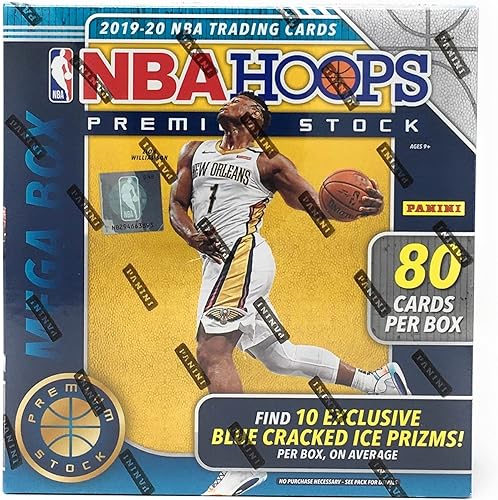 Miniatura 2 de 2019-20 Panini NBA Hoops Premium Stock Basketball MEGA box (80 cards/box)