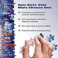 Vista 5 de Buffalo Games - Star Wars - You were The Chosen One - Rompecabezas de 2000 piezas para adultos - Rompecabezas desafiante perfecto para noches