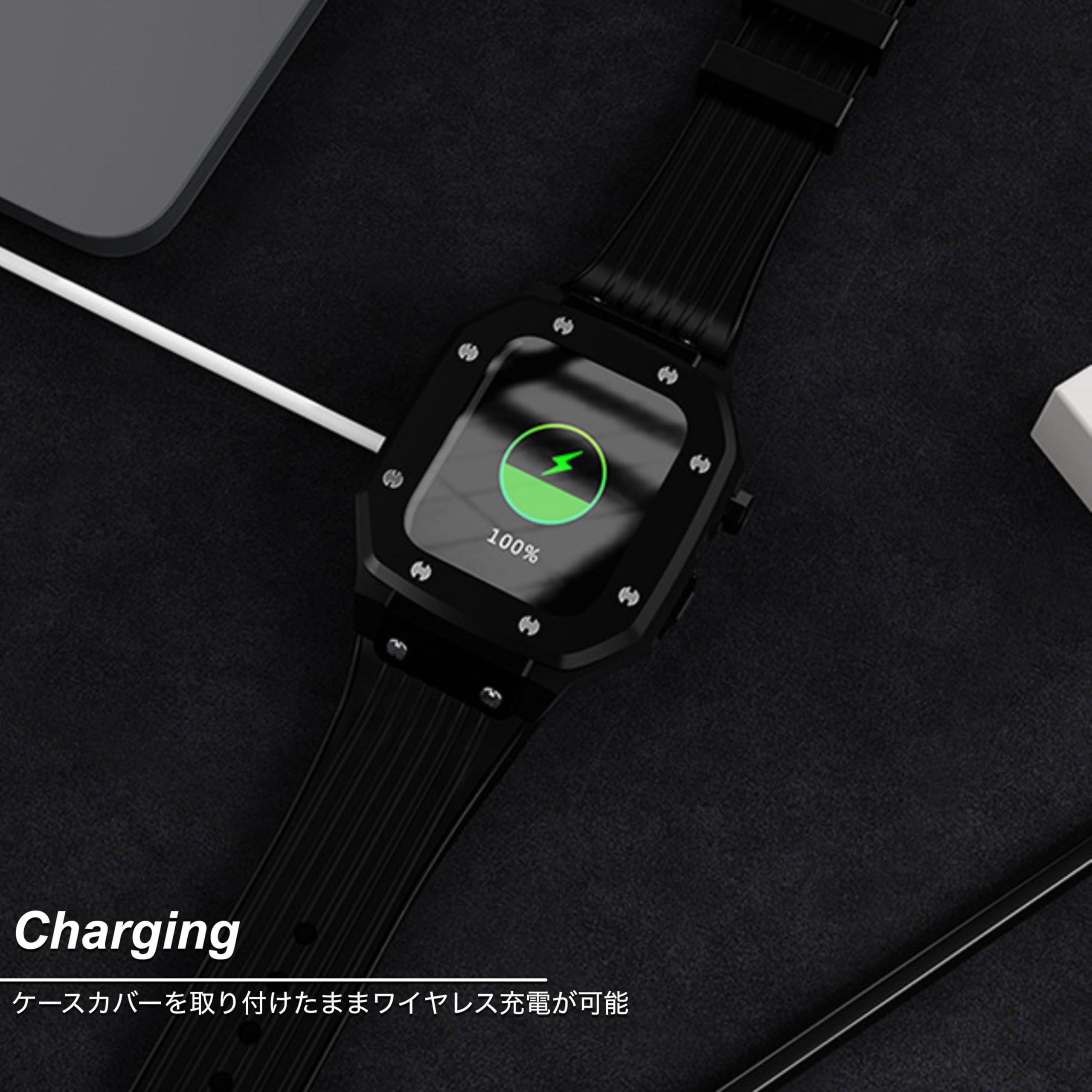 Amazon.co.jp: Apple Watchとの互換性あり Series 9 / 8 / 7 / 6 / 5 