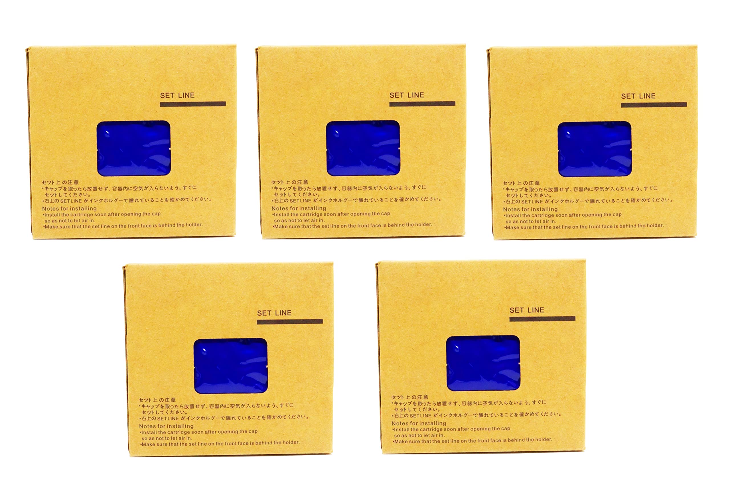 VERENA DA 24 Ink for Duplo Duplicator (600ML) (Pack of 5, Blue)-picture-18