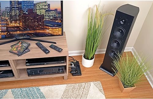 Miniatura 3 de enchufe múltiple para uso médico de 10 pulgadas TELCoaxial negro