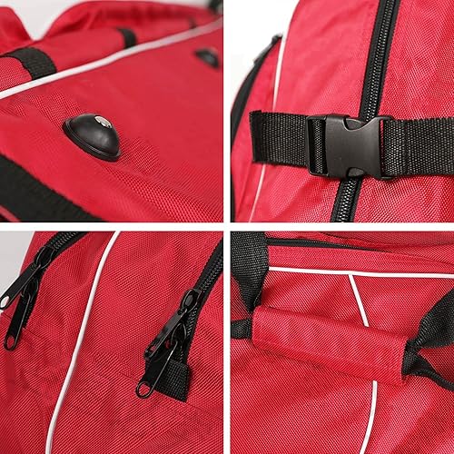 Miniatura 6 de DLGF Bolsa de rodillo de valla, bolsa de espada para adultos y niños, bolsa de almacenamiento de rodillos, resistente al desgaste y al agua (varios