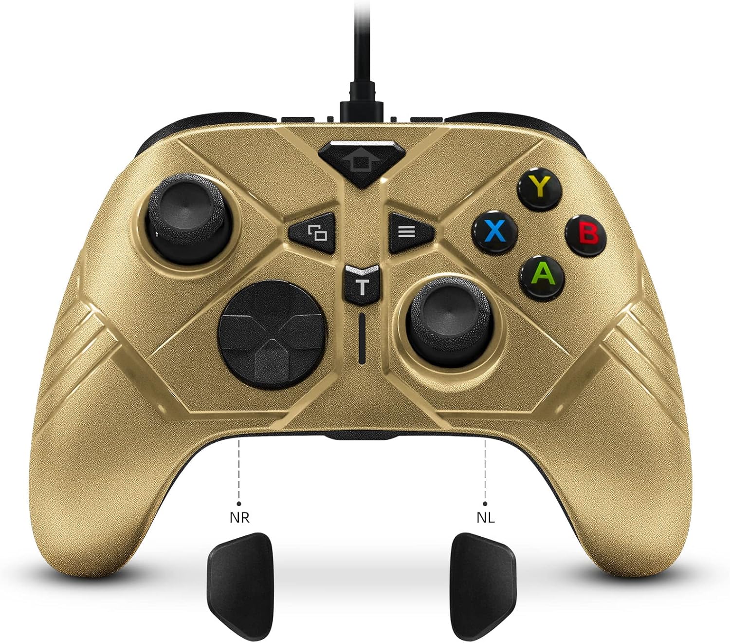 2022 Xbox One Wired Controller with Back Button, MissHome