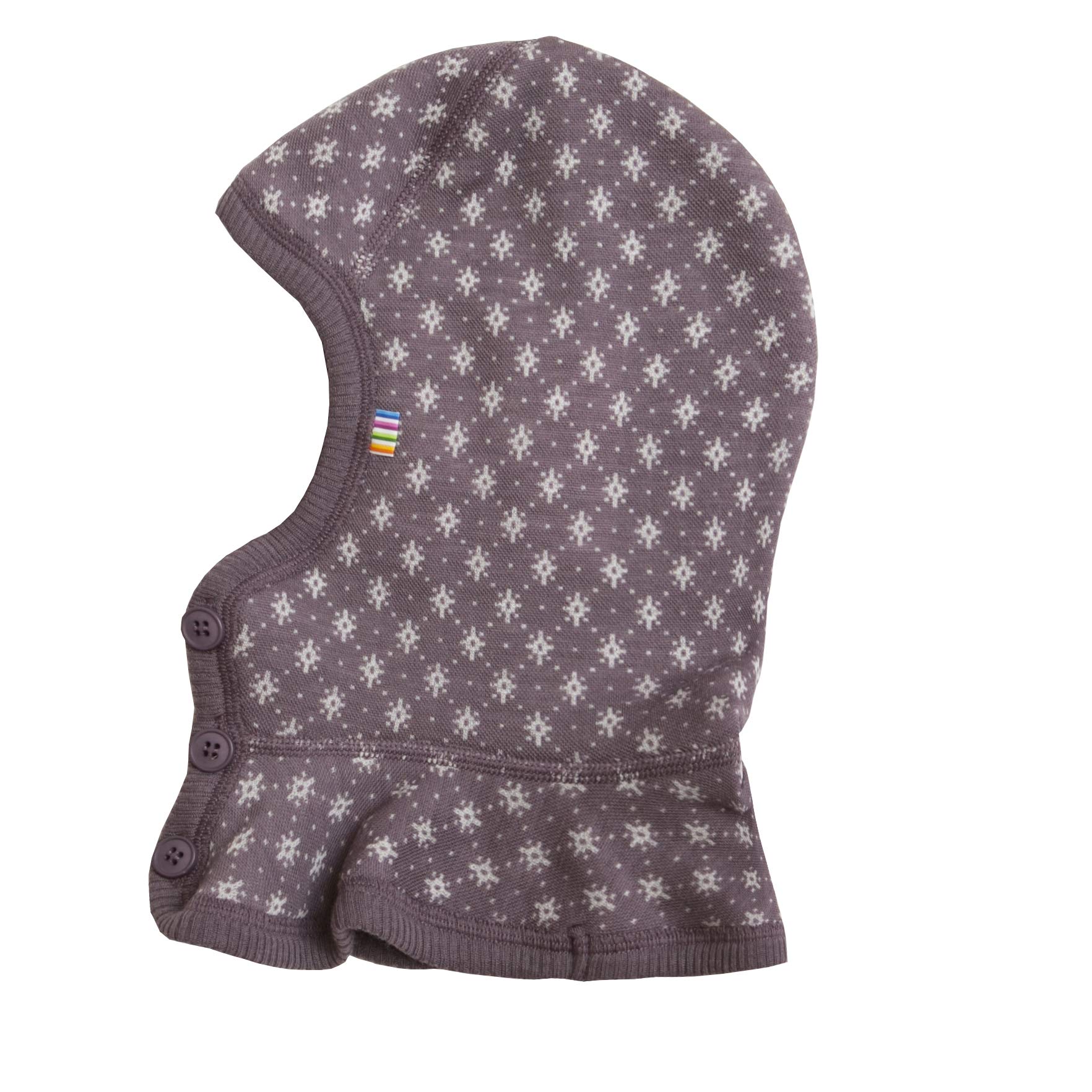 Joha Baby Kinder Mädchen Schalmütze aufknöpfbar Balaclava Merino-Wolle