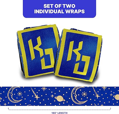 Miniatura 2 de KOSTUDIO KO 01 - Guantes de boxeo para mujer, vendas de mano con lazo para el pulgar, 150 pulgadas