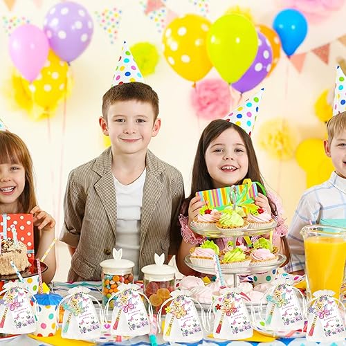 Miniatura 7 de 12 juegos de recuerdos de fiesta de mariposa, llavero con borla, decoración de fiesta de hadas con bolsa de gasa de flores de mariposa láser,