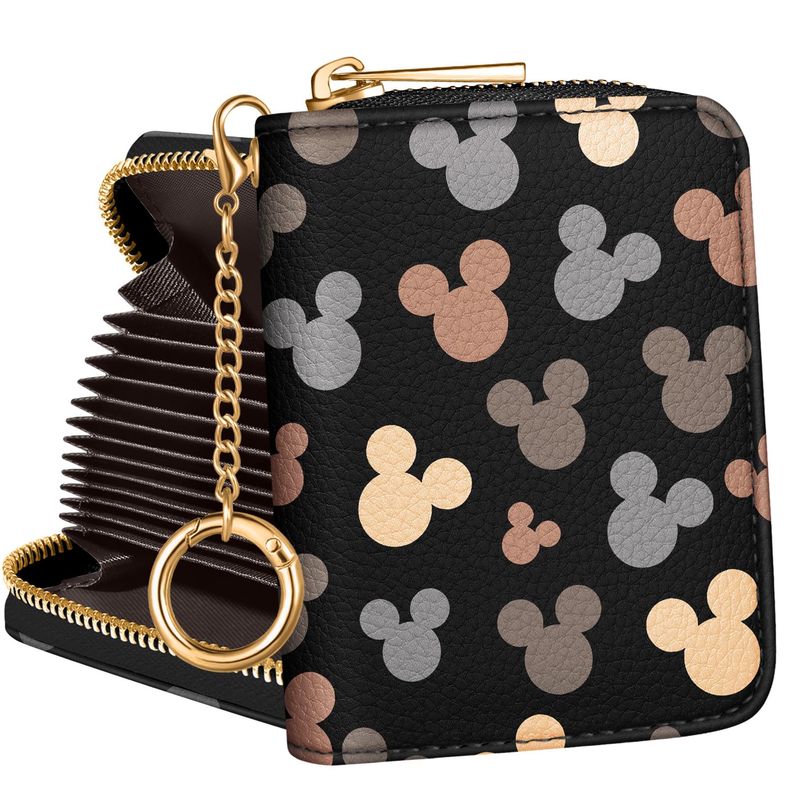 Mulafnxzl Credit Card Holder Wallet For Teen Girls Women Cute