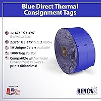 Vista 18 de Etiquetas de estilo de envío térmico directo (plata)