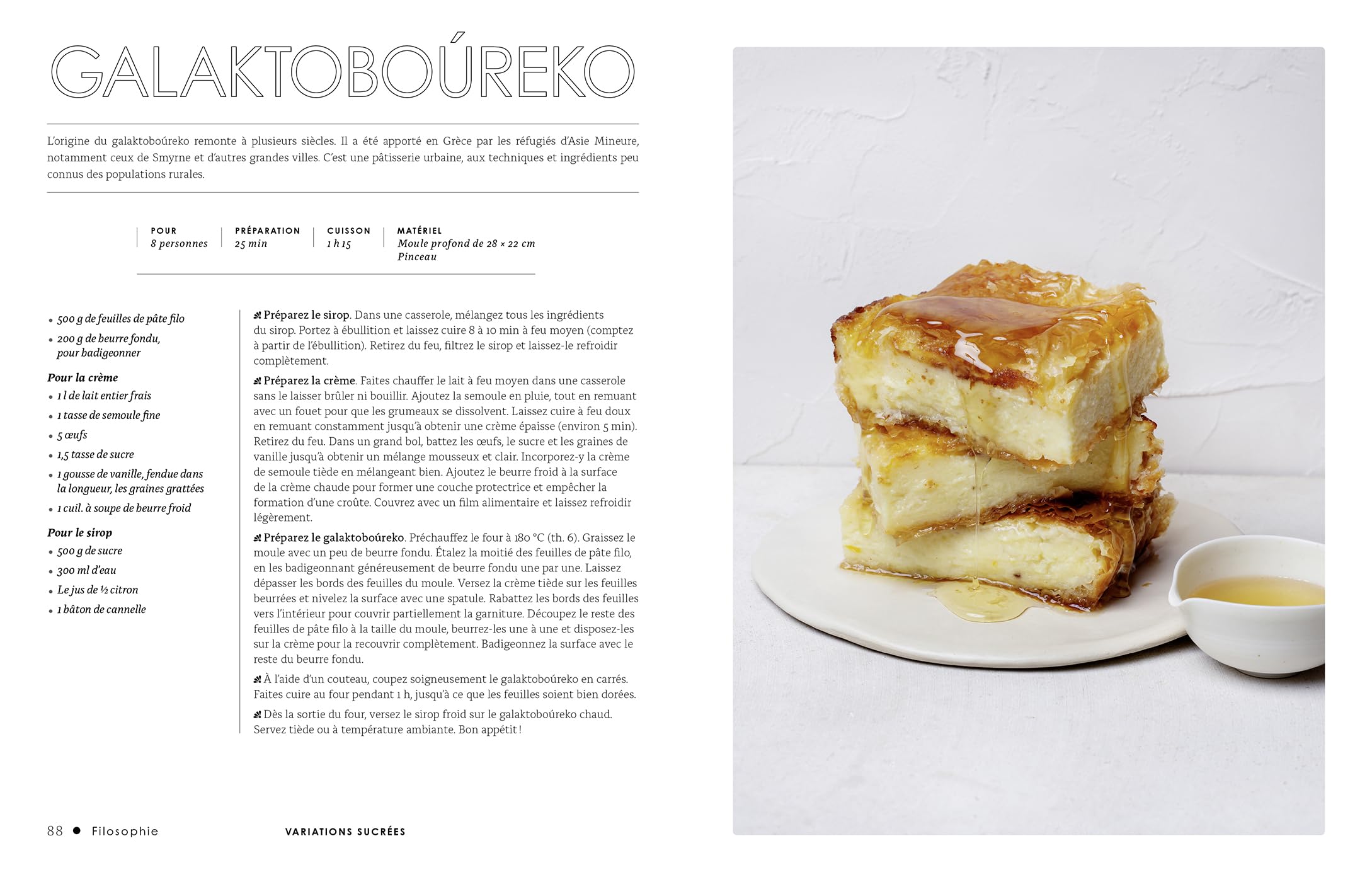 FILOsophie: 50 variations sucrées et salées autour de la pâte filo