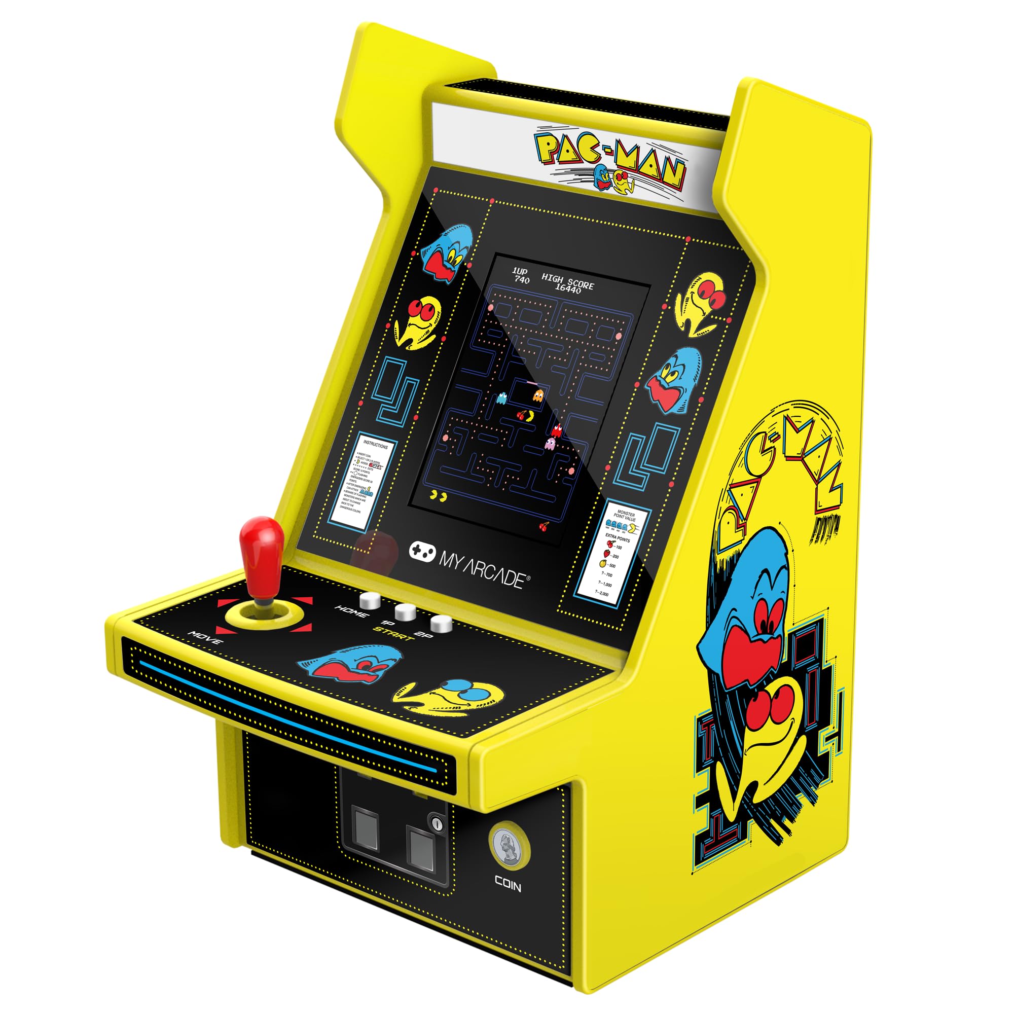 ◎ゲーム 未開封 My Arcade パックマン - マイアーケード Amazon.co.jp: My Arcade Pac-Man マイクロプレーヤーとテトリス