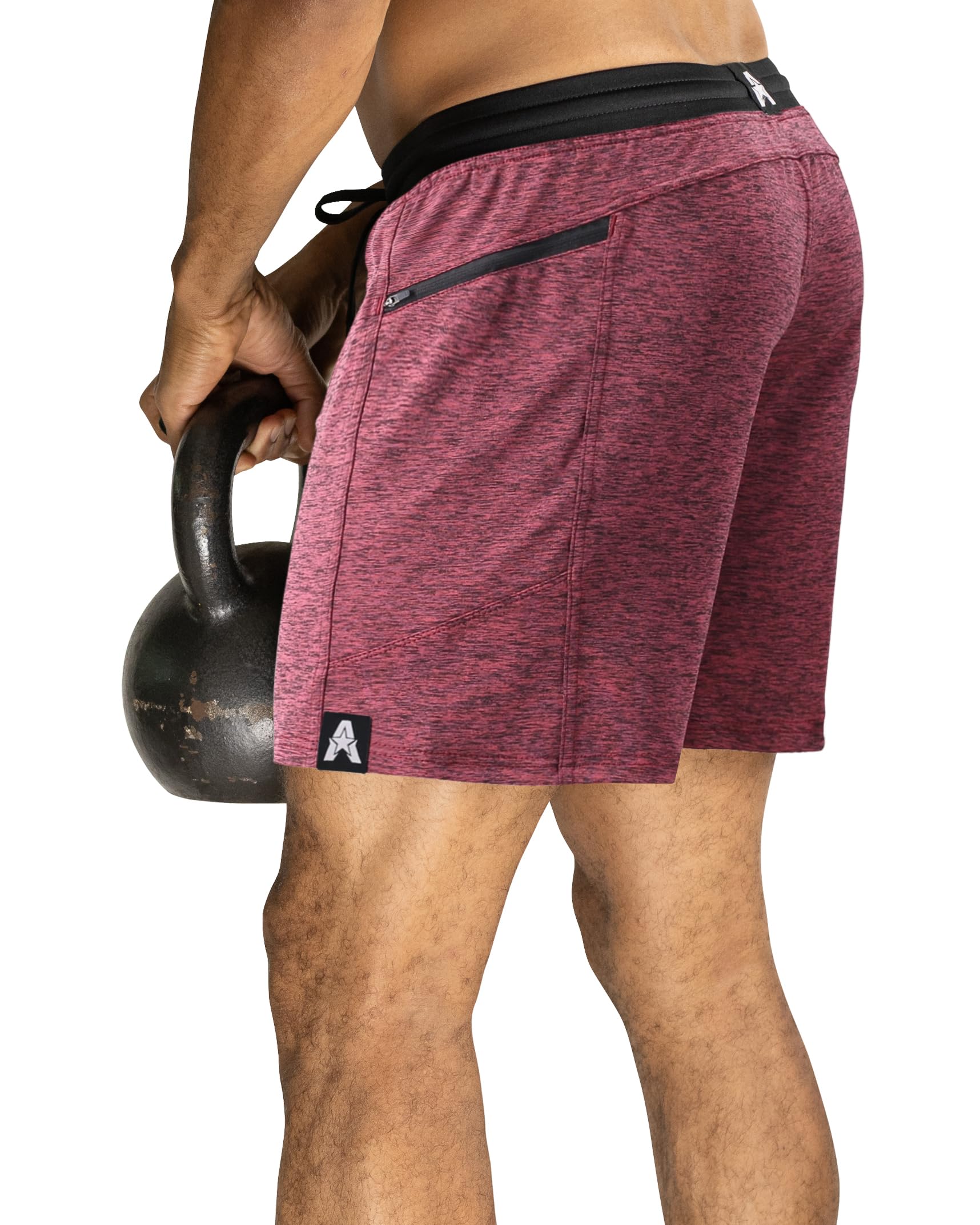 Hyperflex Mens Gym Shorts - 5", 7", & 9" Inseam Athletic Running Shorts - Workouts, Yoga, & Cross Training