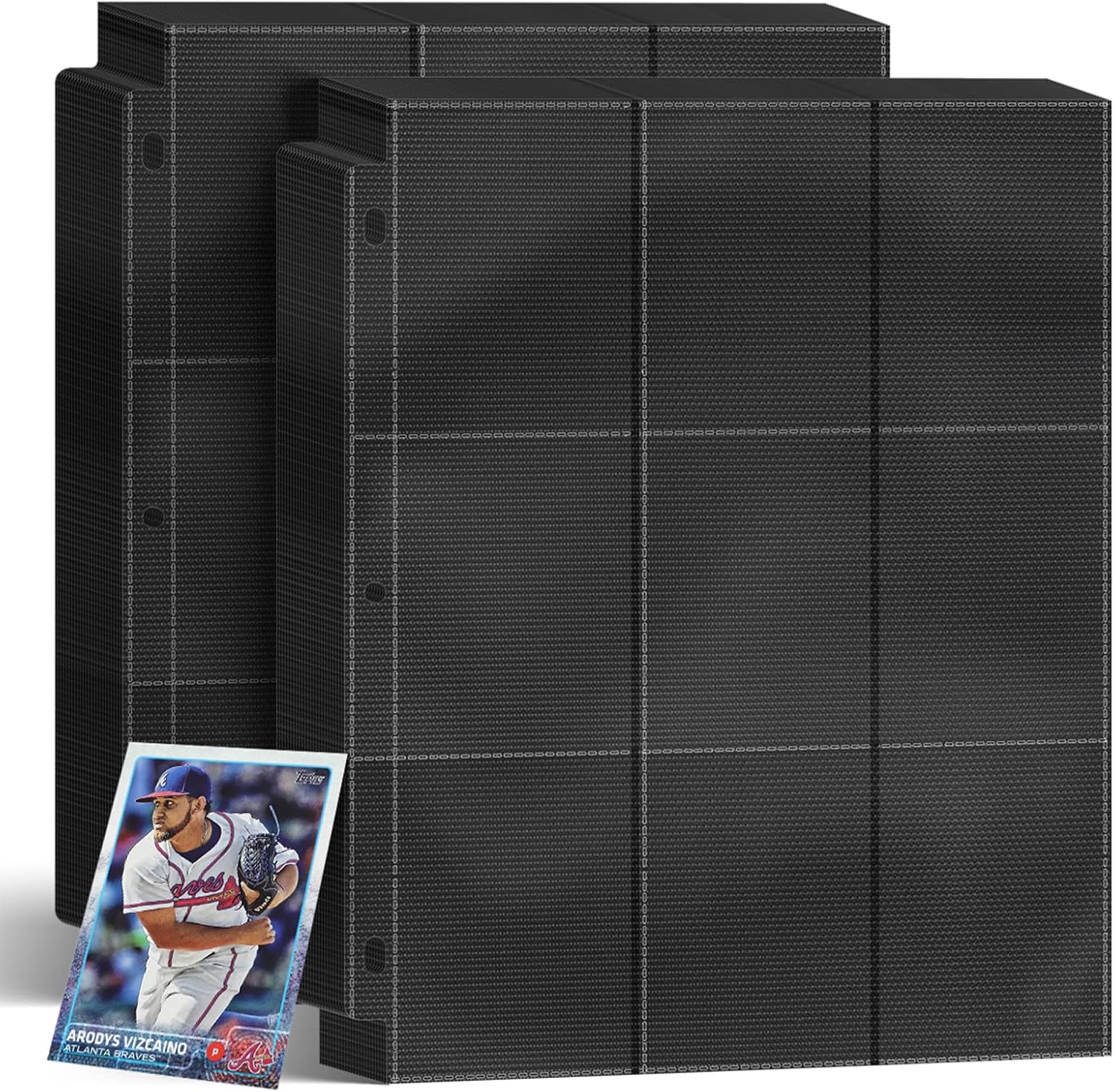 Trading Card Binder Sleeves, Baseball Card Sleeves Fit for