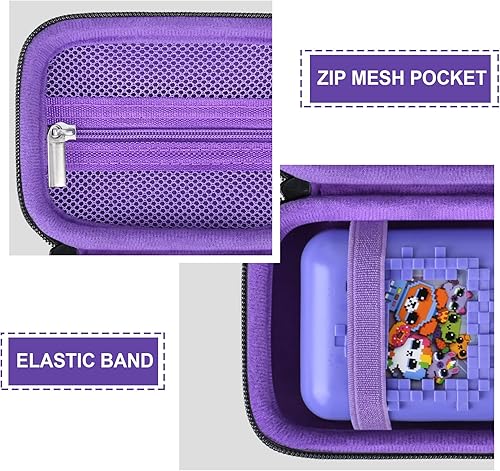 Miniatura 4 de Estuche rígido de transporte para Bitzee Interactive Toy Digital Pet, regalos para entusiastas de mascotas virtualesniñas y niños, funda protectora