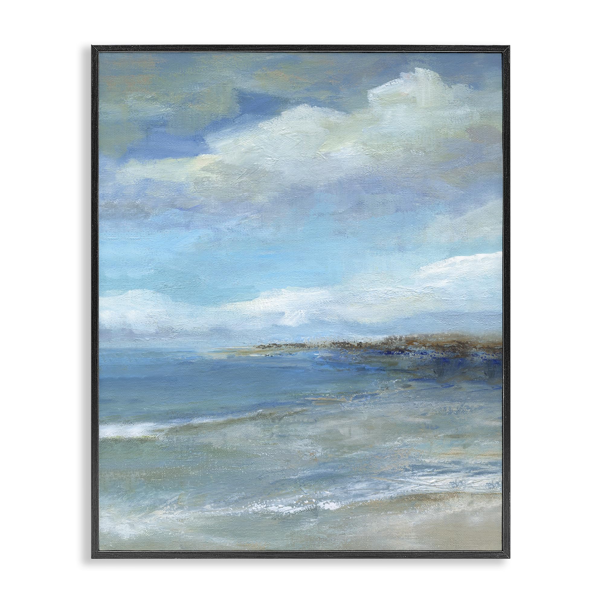 'Shore's Calm Breeze'| Framed Giclee Art