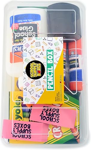 Miniatura 7 de Paquete de suministros esenciales para el regreso a clases para estudiantes de K-8  Juego de 20 piezas imprescindible para el primer día de escuela