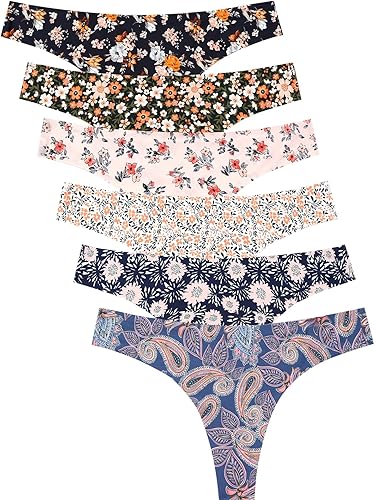 Miniatura 6 de Bragas Wealurre de microfibra cintura baja tanga invisible para mujer