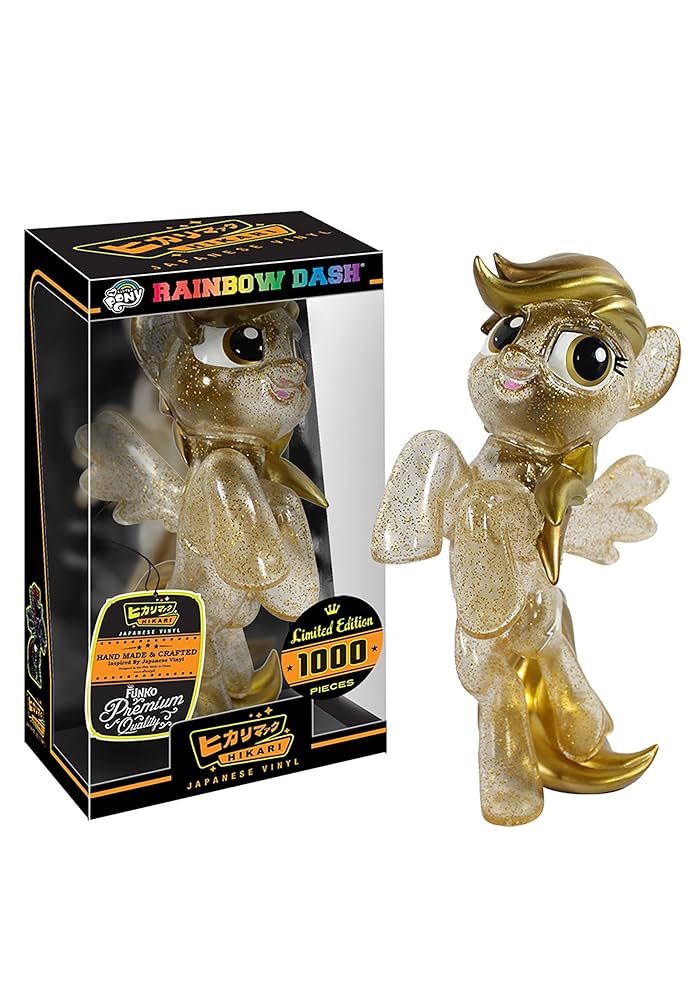 ★HPLLY LOVES LOVE★ Mini fur[Khaki Yellow] Amazon.com: Gold Dust Rainbow Dash Hikari Figure