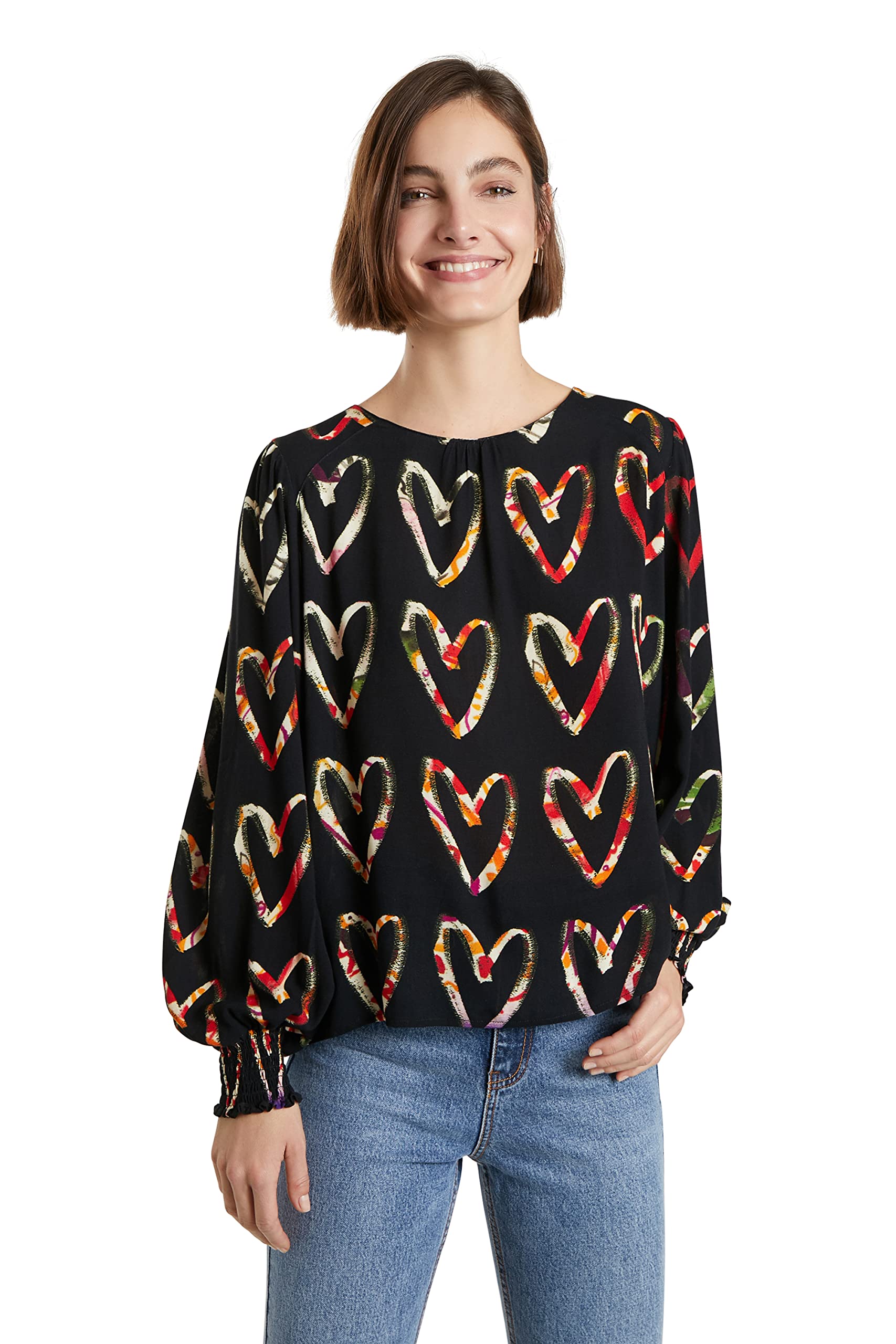 Desigual Blus_Gerbera Blouse para Mujer