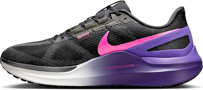 Amazon.com | Nike Men's Structure 25 Road Running Shoes, Black