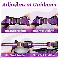 Vista 205 de rabbitgoo Arnés y correa para caminar, a prueba de escapes, chaleco suave y ajustable para gatos, fácil de controlar, transpirable, tiras