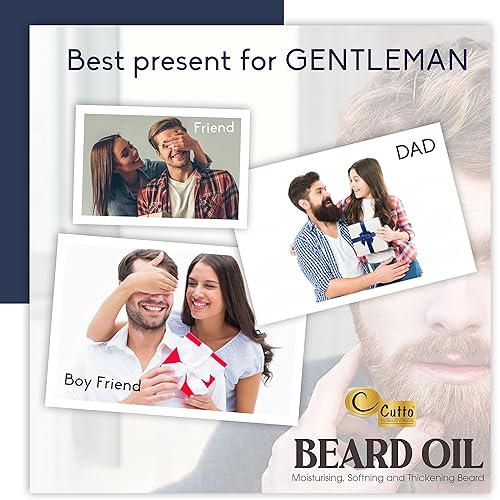 Miniatura 6 de Aceite para barba  2.03 Fl.oz60 ML I Único para caballero I Mejor para estilizar modelado y crecimiento Bigote I Nutrir, humectar y acondicionar la